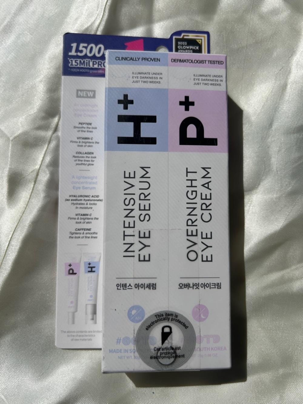 OOTD H+ Intensive Eye Serum & P+ Overnight Eye Cream Duo